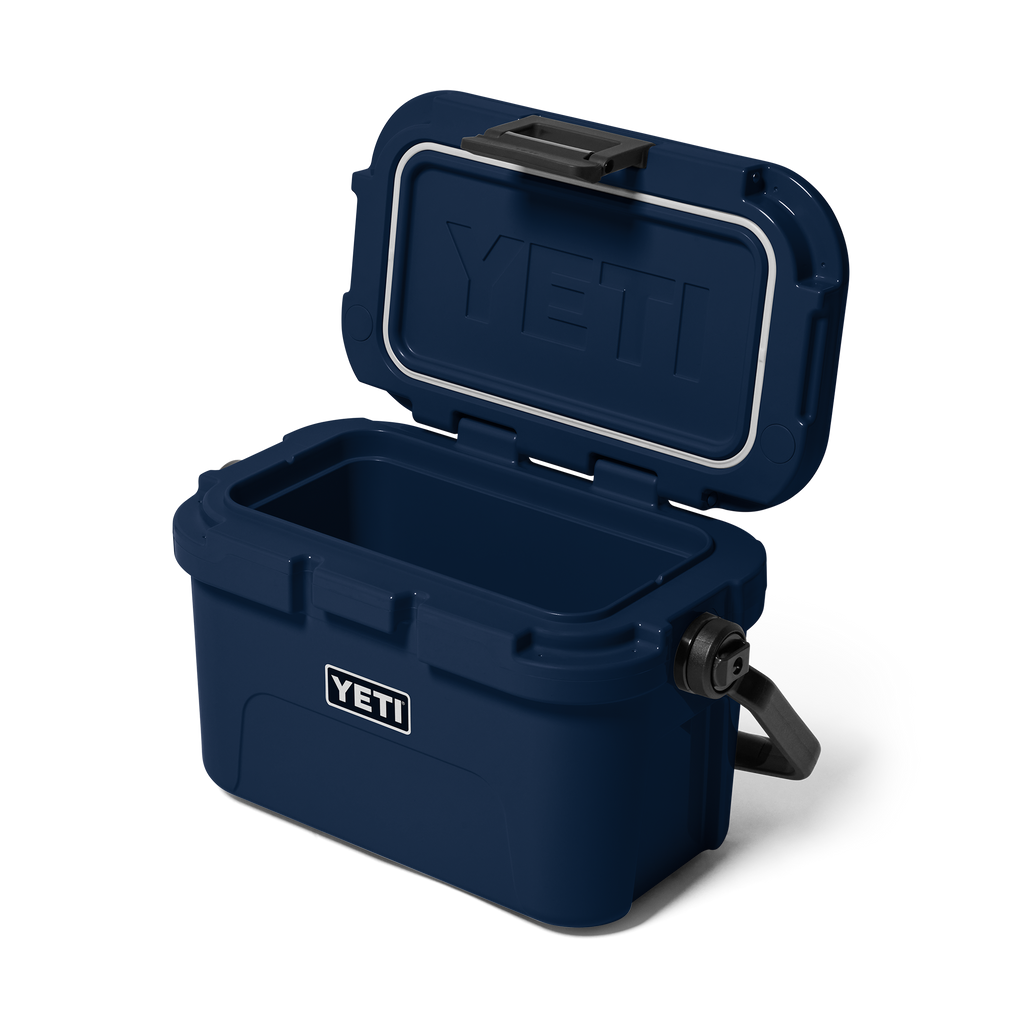 Roadie 8 Hard Cooler - Navy - open view