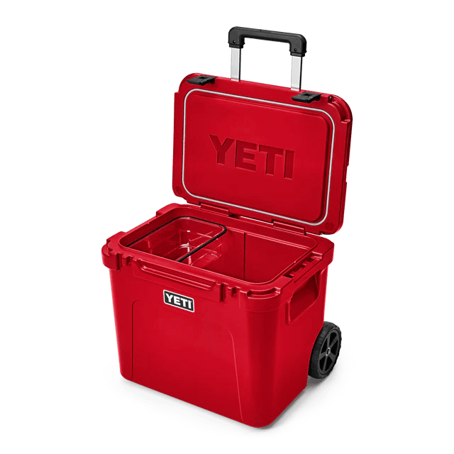 YETI Roadie 60 Wheeled Hard Cooler Rescue Red - view 3