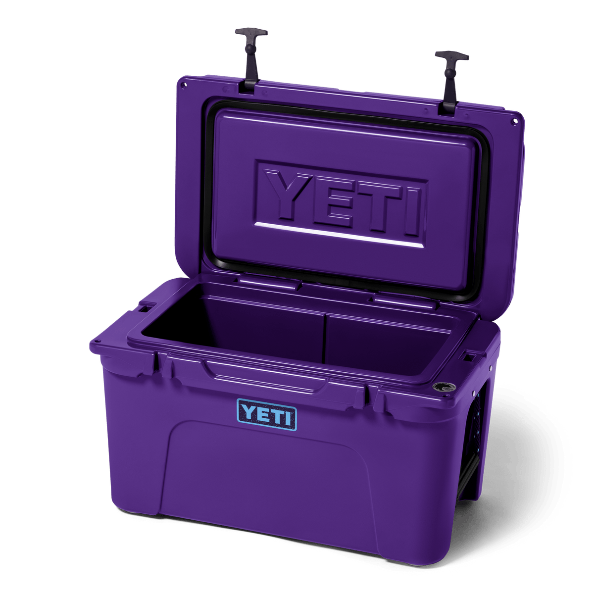 Tundra 45 Hard Cooler - Pace Purple/Blue - open view