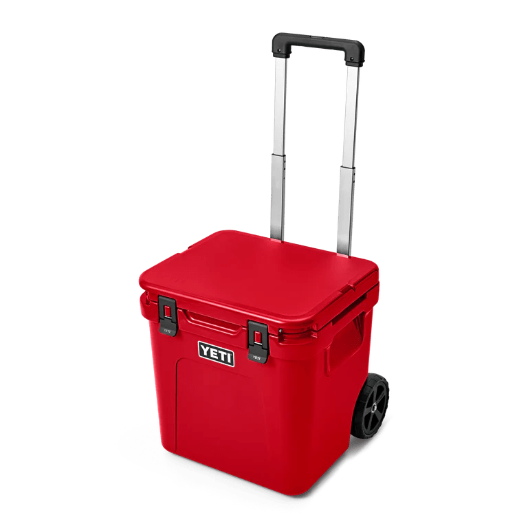 YETI Roadie 48 Wheeled Hard Cooler  Rescue Red