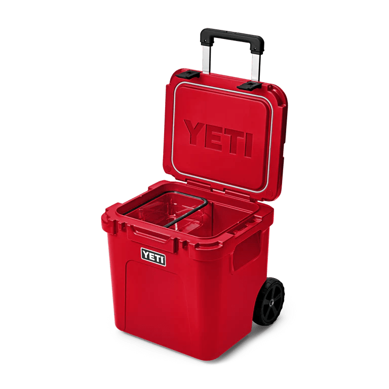 YETI Roadie 48 Wheeled Hard Cooler  Rescue Red - view 2