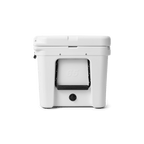 Tundra 65 Hard Cooler - White - side view