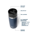 Rambler 12 oz (355 ml) Travel Bottle - Navy