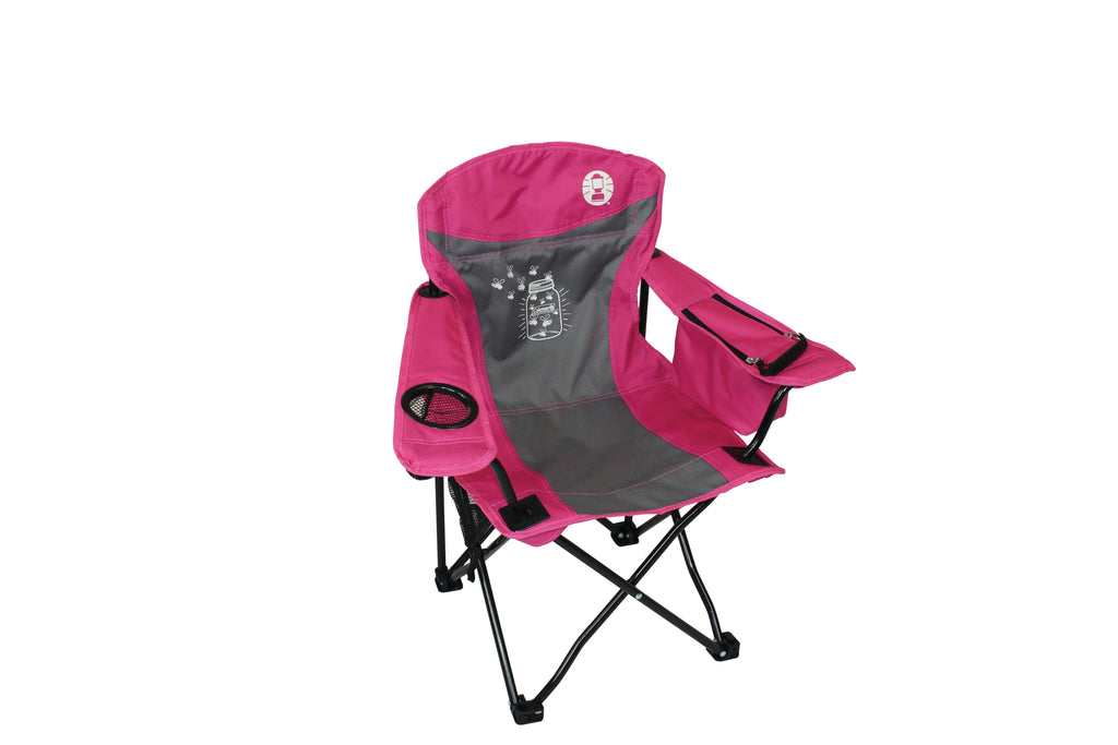 Coleman FryFly Illumi-bug Quad Kids Chair, Glow in the dark - Pink - view 16