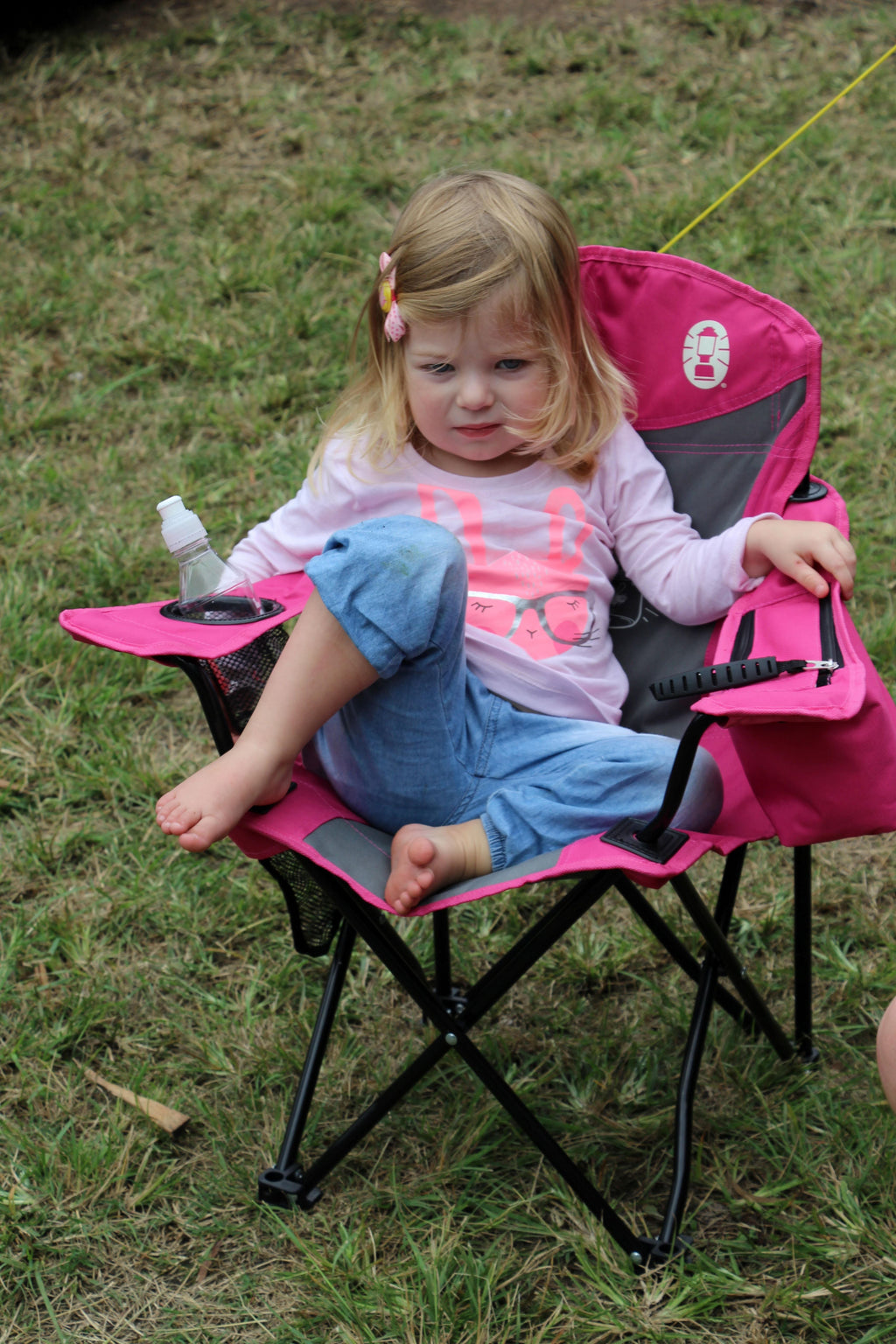 Coleman FryFly Illumi-bug Quad Kids Chair, Glow in the dark - Pink - view 13