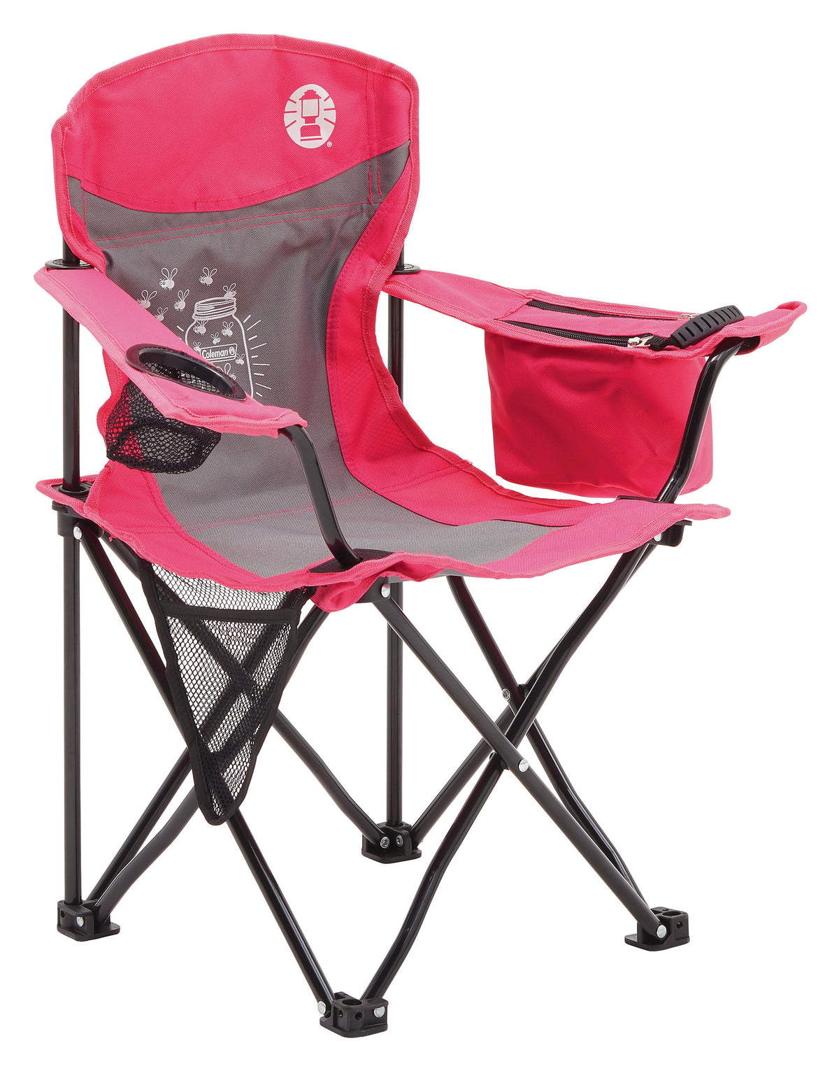 Coleman FryFly Illumi-bug Quad Kids Chair, Glow in the dark - Pink - view 11