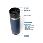 Rambler 16 oz (473 ml) Travel Bottle - Navy