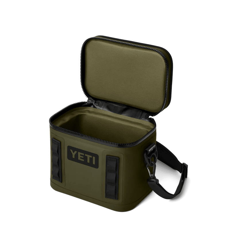 YETI Hopper Flip 8 Soft Cooler Olive/Black - view 3