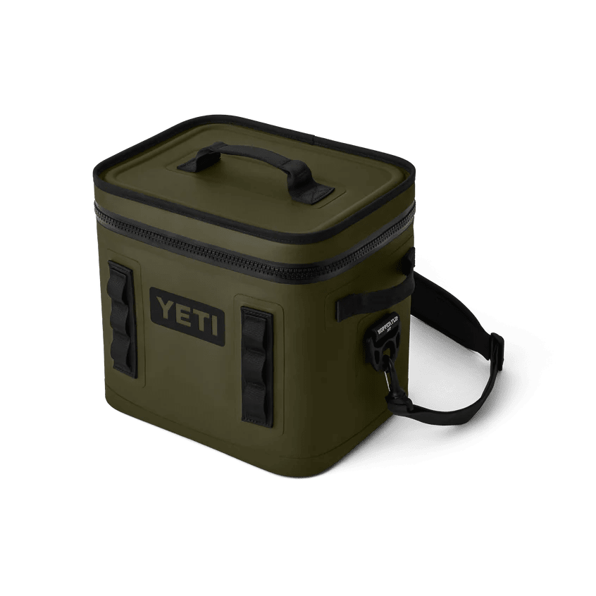 YETI Hopper Flip 12 Soft Cooler  Olive/Black - view 2