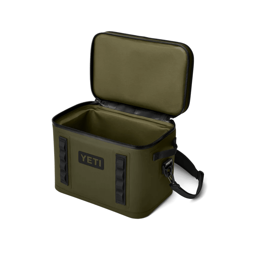 YETI Hopper Flip 18 Soft Cooler Olive/Black - view 6