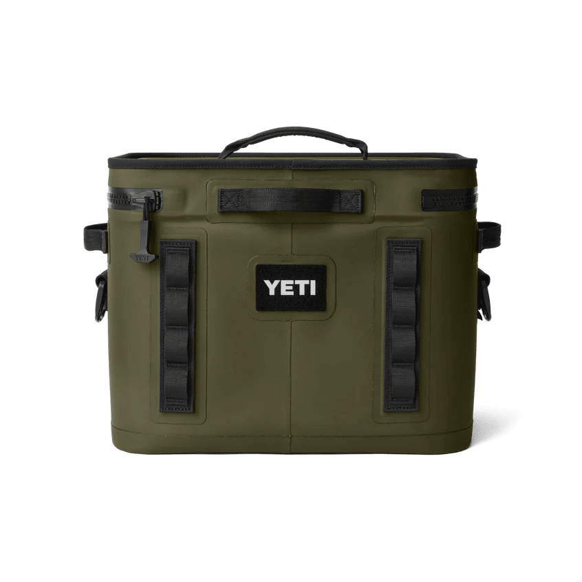 YETI Hopper Flip 18 Soft Cooler Olive/Black - view 4