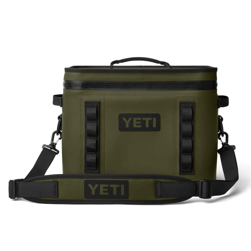YETI Hopper Flip 18 Soft Cooler Olive/Black
