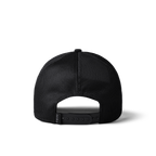 YETI Logo Patch Low Pro Trucker Hat Black - back view