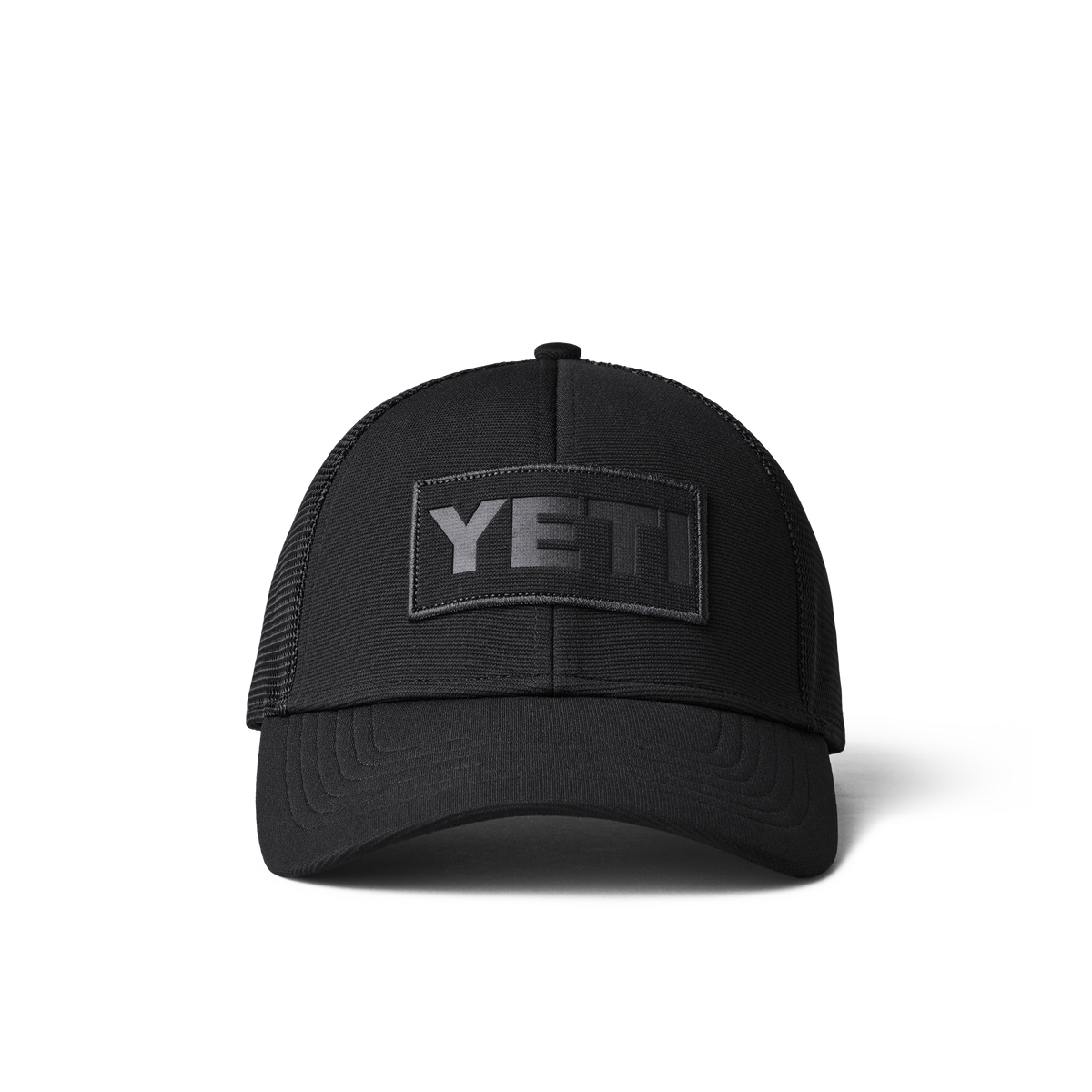 YETI® Logo Patch Low Pro Trucker Hat Black