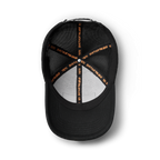 YETI Logo Patch Low Pro Trucker Hat Black