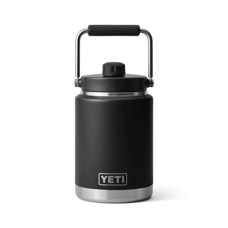 YETI Rambler Half Gallon Jug Black