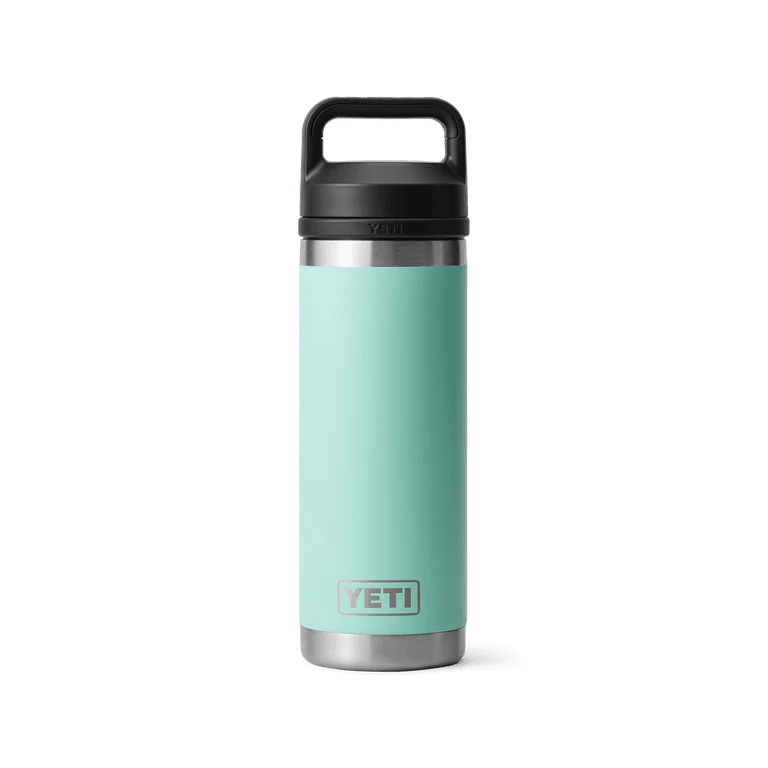 YETI Rambler 18oz Bottle Seafoam w/ Chug Cap