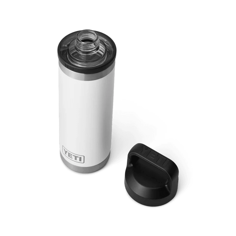 YETI Rambler 18oz Bottle White w/ Chug Cap - view 2
