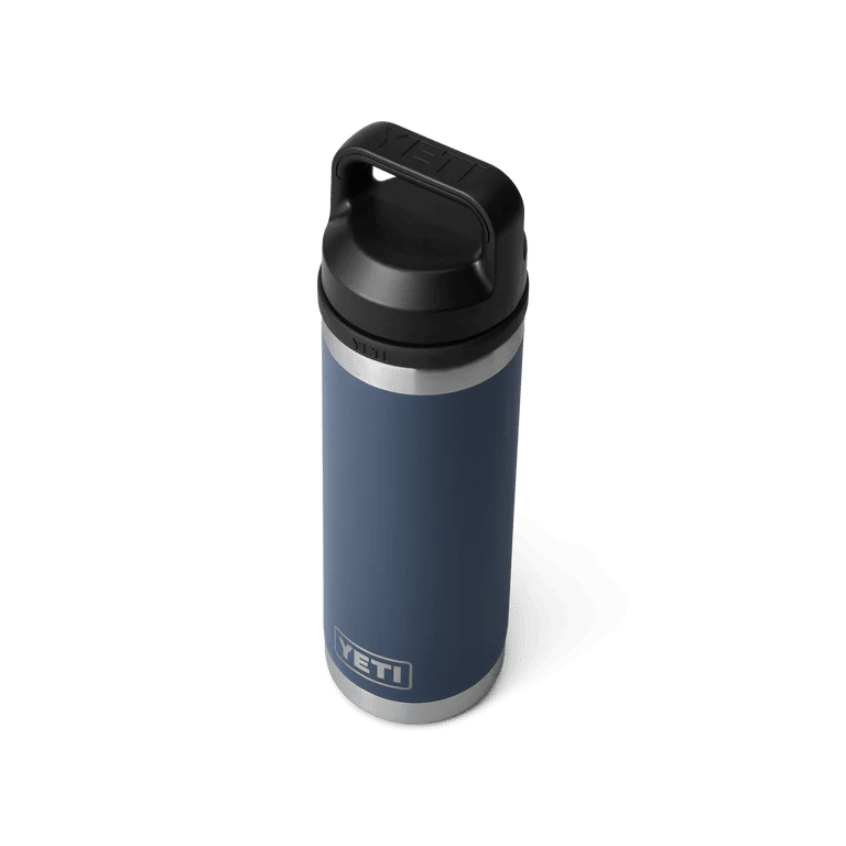 YETI Rambler 18oz Bottle Navy w/ Chug Cap - view 2