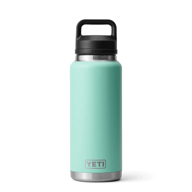YETI Rambler 36oz Bottle Seafoam w/ Chug Cap
