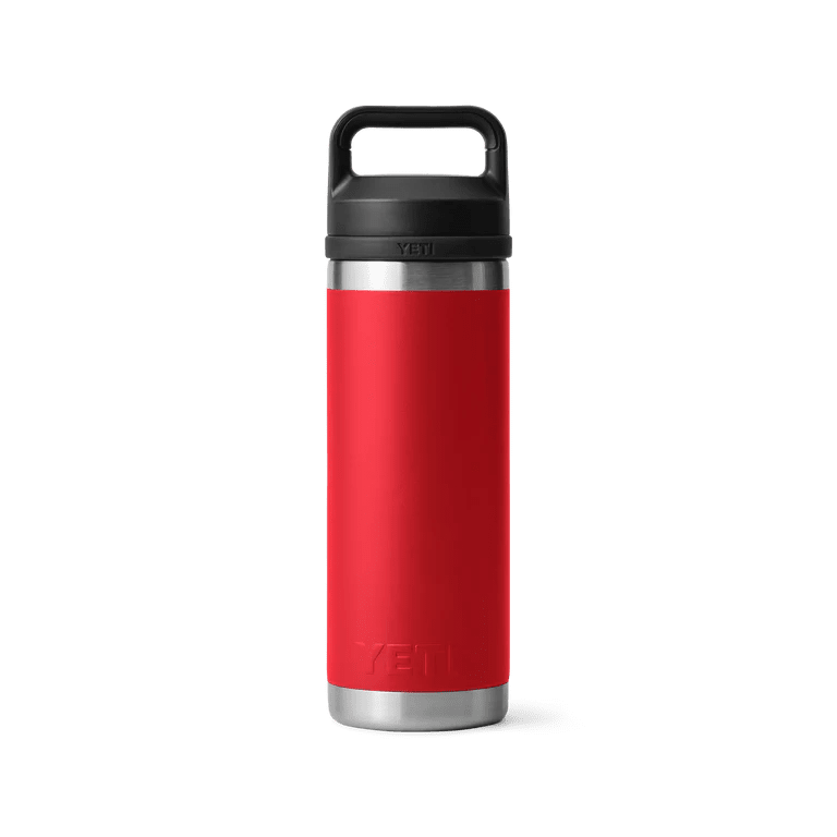 YETI Rambler 18oz Bottle Rescue Red w/ Chug Cap - view 4