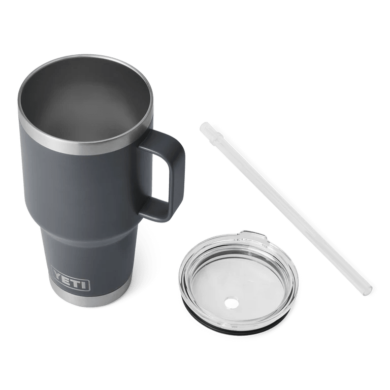 YETI Rambler 35 oz Straw Mug Black V2 - view 3