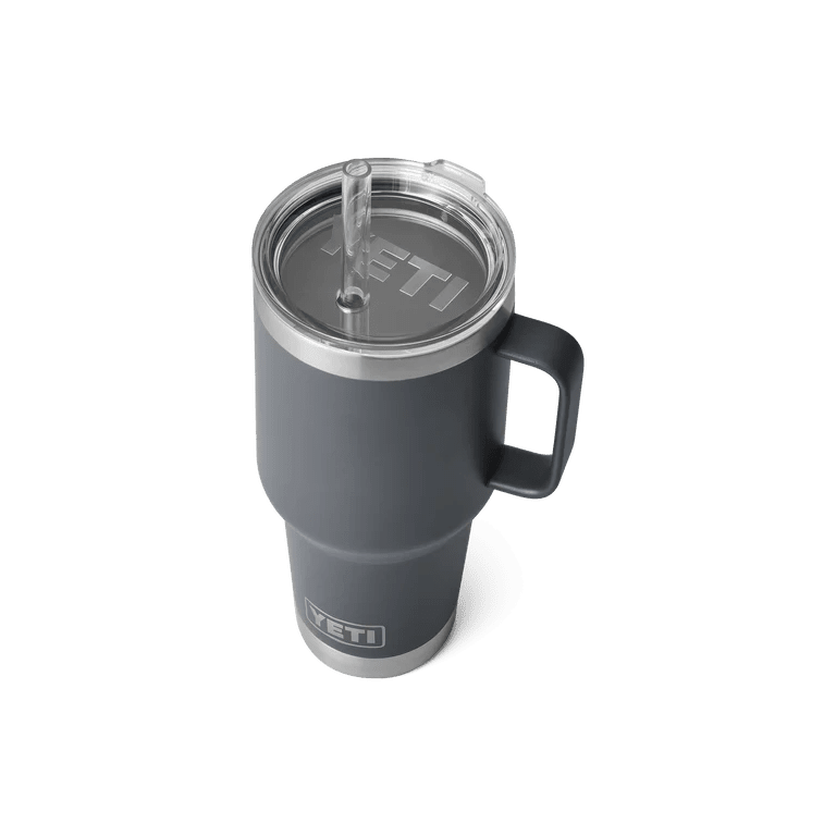 YETI Rambler 35 oz Straw Mug Black V2 - view 2