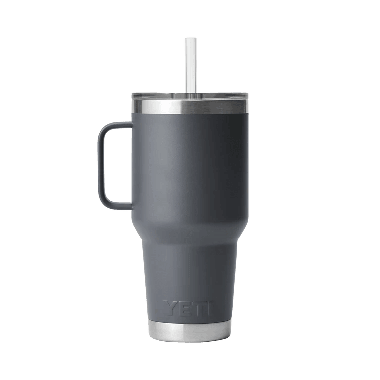 YETI Rambler 35 oz Straw Mug Black V2 - view 4