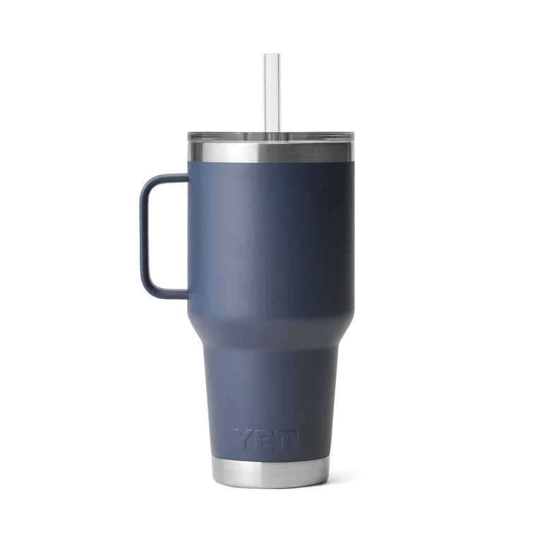 YETI Rambler 35 oz Straw Mug Navy V2 - view 4
