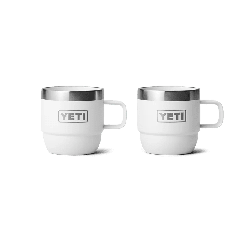 YETI Rambler 6 oz Espresso Mug 2Pk White