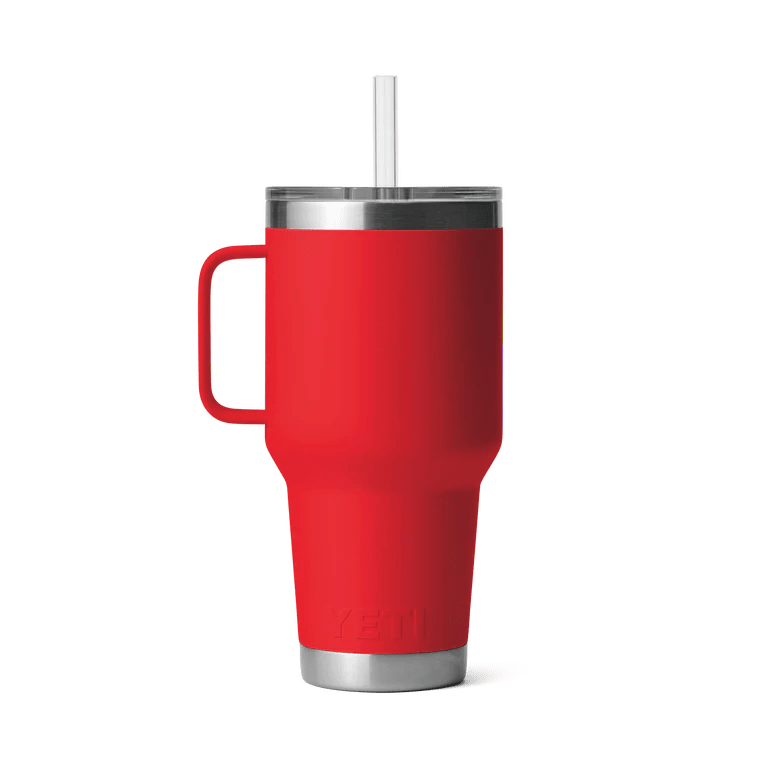 YETI Rambler 35 oz Straw Mug Rescue Red - view 4