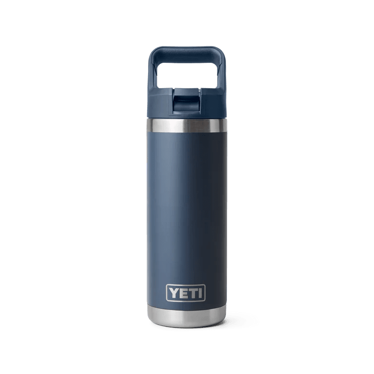 YETI Rambler 18oz Straw Bottle Navy