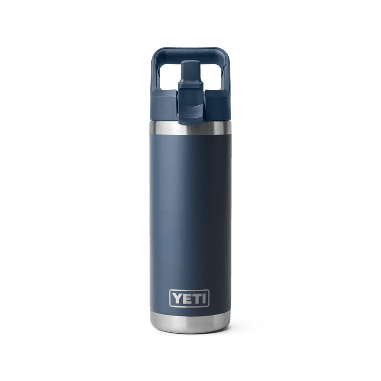 YETI Rambler 18oz Straw Bottle Navy - view 4