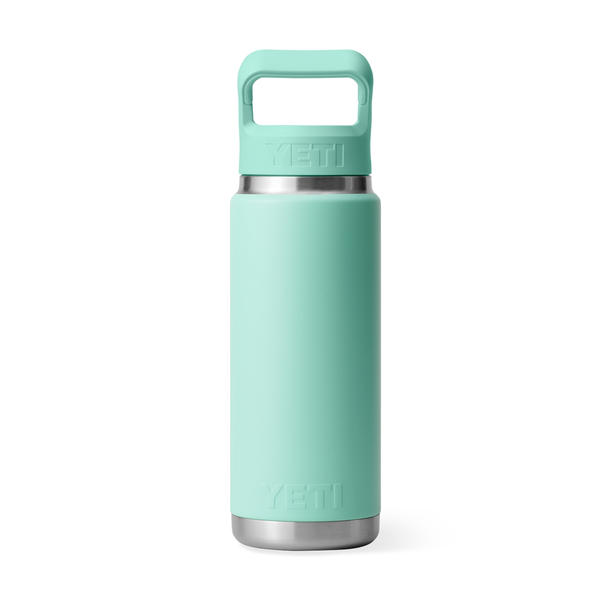 Rambler 26 oz (769 ml) Straw Bottle - Seafoam - back view