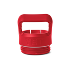 Rambler Bottle Straw Cap - Rescue Red - back view