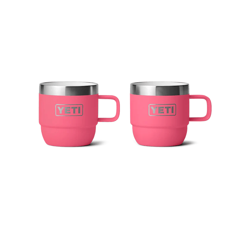 YETI Rambler 6 oz Espresso Mug 2pk Tropical Pink