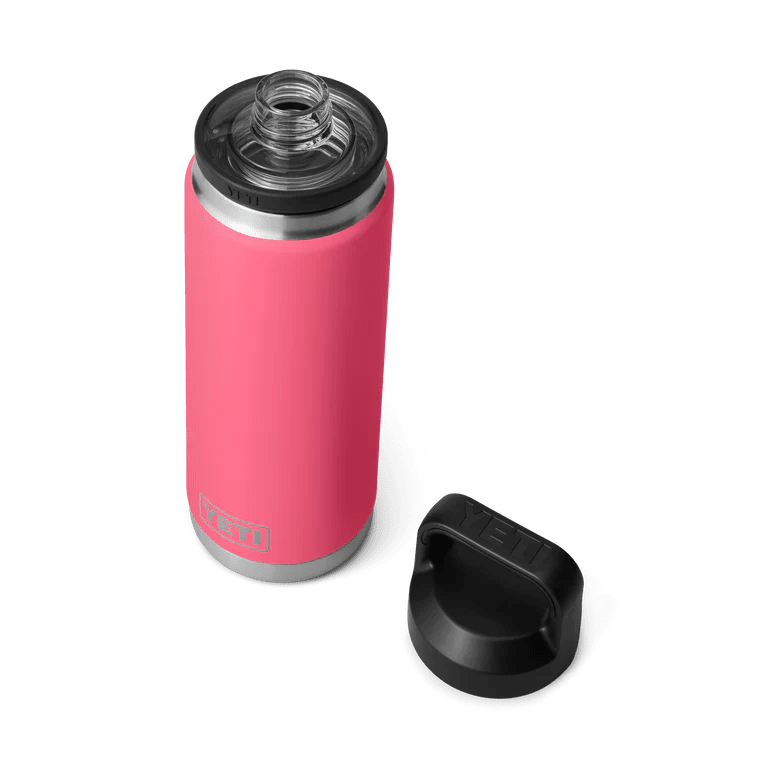 YETI Rambler 26oz Bottle Tropical Pink w/ Chug Cap - view 2