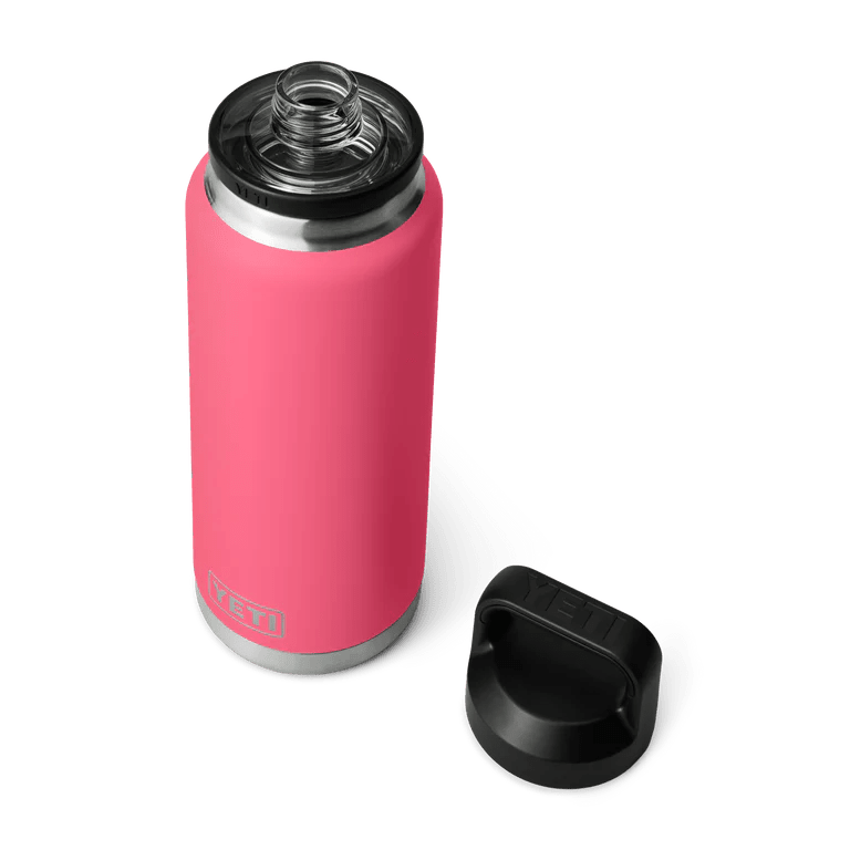 YETI Rambler 36oz Bottle Tropical Pink w/ Chug Cap - view 3