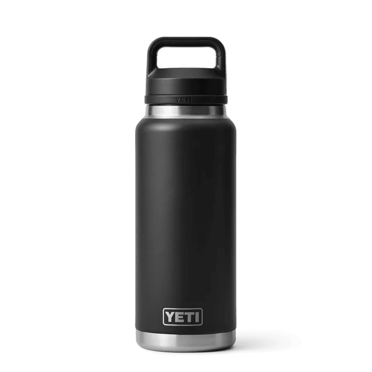 YETI Rambler 36oz Bottle Black w/ Chug Cap V2