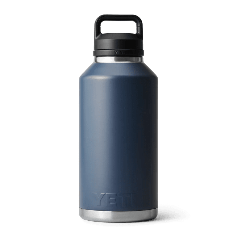 YETI Rambler 64oz Bottle Navy w/ Chug V2 - view 4