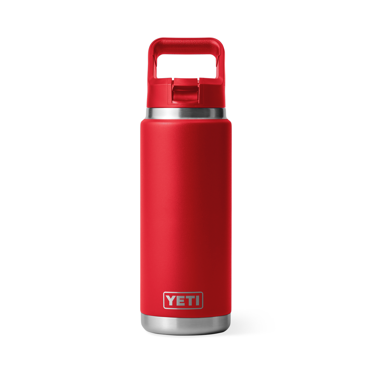 Rambler® 26 oz (769 ml) Straw Bottle - Rescue Red