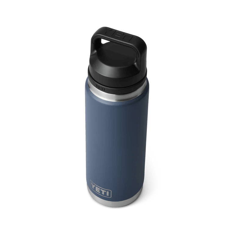 YETI Rambler 26oz Bottle Navy w/ Chug Cap V2 - view 3