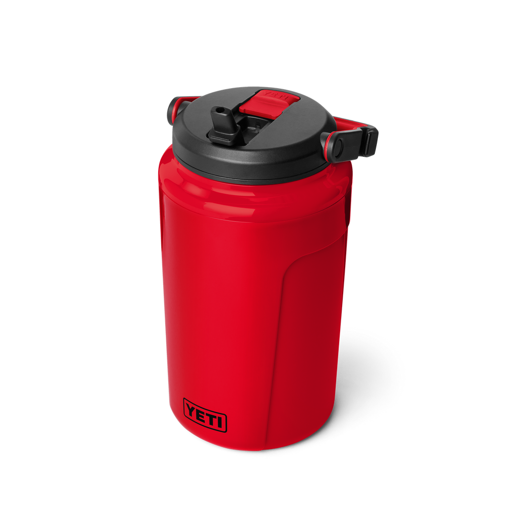 Silo Half Gallon (1.9 L) Jug with Straw Cap - Rescue Red - straw