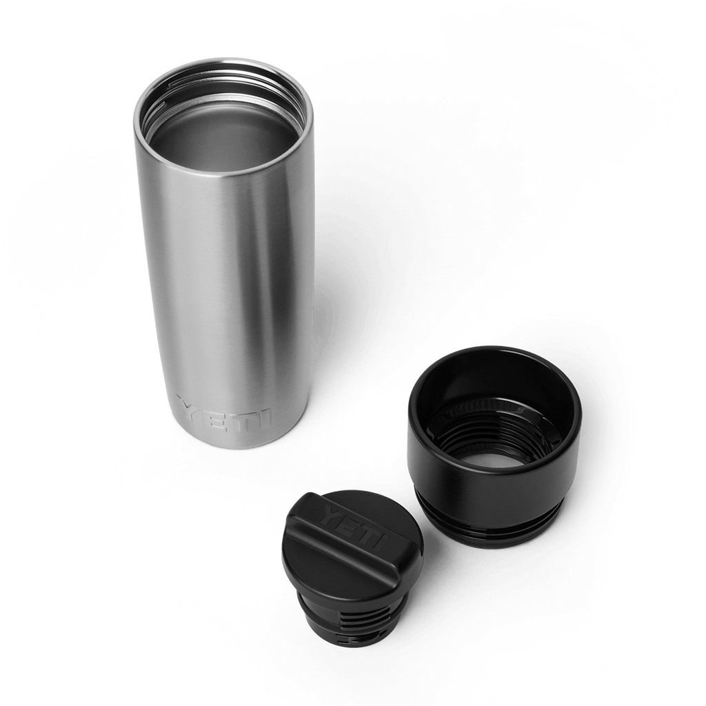 Rambler 16 oz (473 ml) Travel Bottle - Stainless Steel - lid