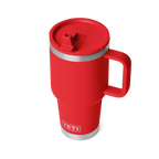 Rambler 30 oz (887 ml) Travel Straw Mug - Rescue Red - straw