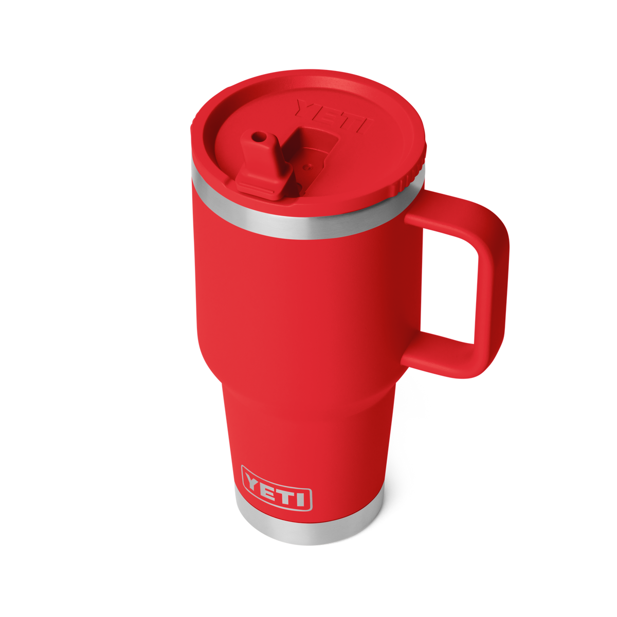 Rambler 30 oz (887 ml) Travel Straw Mug - Rescue Red - straw