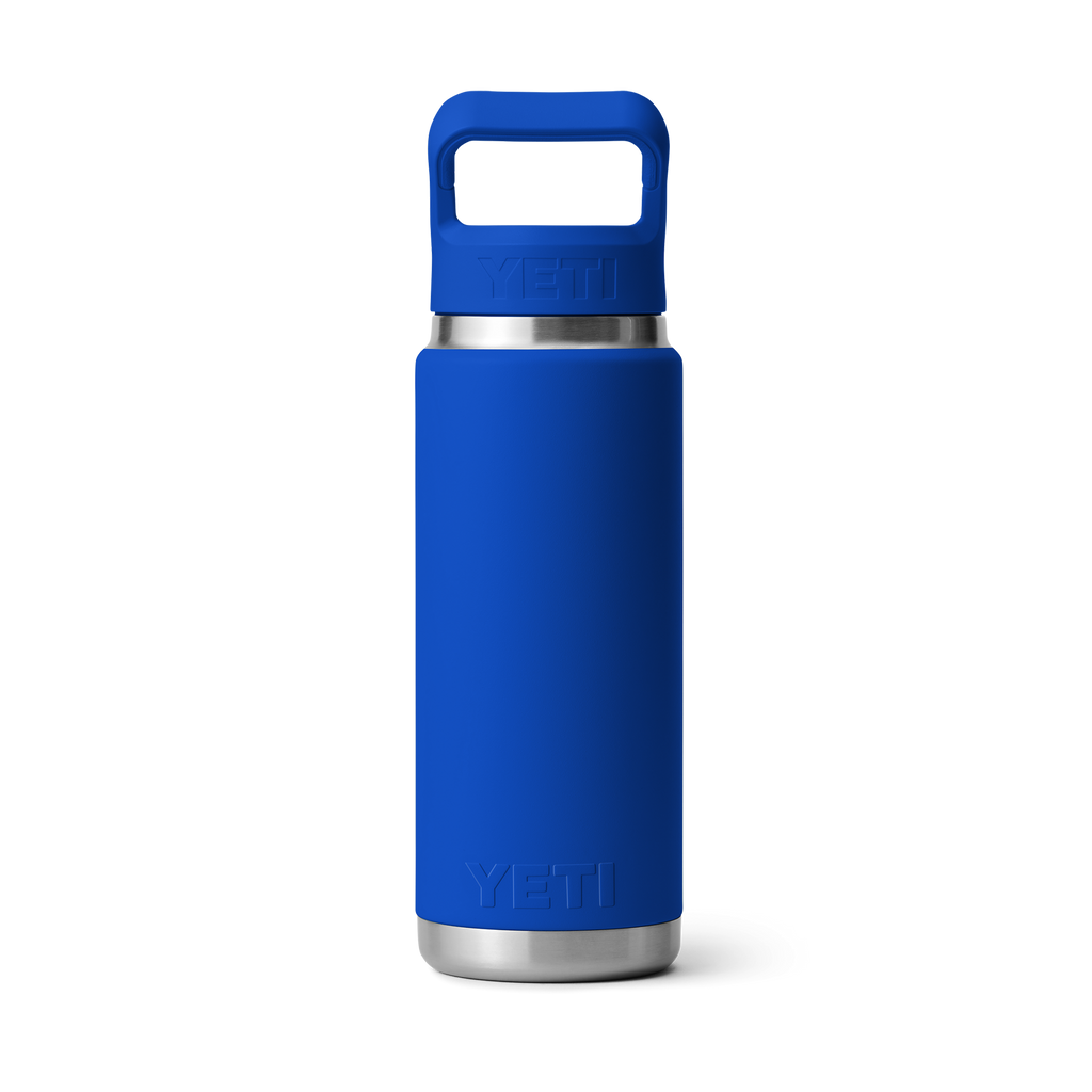 Rambler 26 oz (769 ml) Straw Bottle - Royal Blue - back view