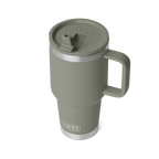 Rambler 30 oz (887 ml) Travel Straw Mug - Pampa Green - straw