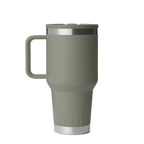 Rambler 30 oz (887 ml) Travel Straw Mug - Pampa Green - back view