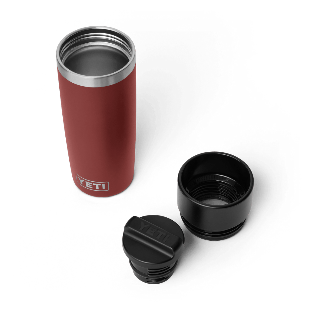 Rambler 16 oz (473 ml) Travel Bottle - Stag Red - lid